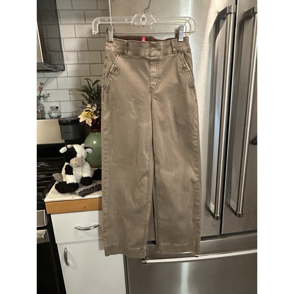 spanx straight leg khaki pants - Picture 2 of 13